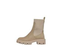 ONLY Femme PU Boot Onlbetty-7 Bottes Chelsea en polyuréthane, Beige, 38 EU