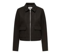 ONLY Femme Short Jacket Onlvela Otw Veste Courte Zippée, Gâteau Au Chocolat, S EU
