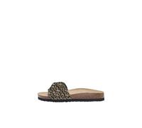 ONLY Femme Slip on Onlmaxi-14 Bow MF Sandales à Enfiler, Beige, 41 EU