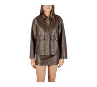 Only, Femme, Vestes, Brun, Taille: 42 FR Blazer classique à manches longues avec poches avant