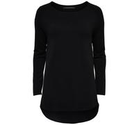 ONLY Femmes Pull long en tricot fin Manches longues Extensible Pull ample