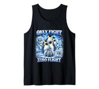 Only Fight Zero Flight Funny Penguin Raunchy Gen Z Meme Gag Débardeur