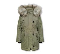 ONLY Kogiris Fur Parka OTW Noos, Aloe, 152 Fille