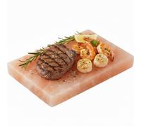 only fire Bloc de sel de l'Himalaya pour cuisiner, griller, couper et servir - 30,5 x 20,3 x 3,8 cm