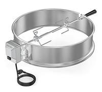 only fire BRK-6025 tournebroche Ring Kit pour 57cm Kettle Grill Gril au Charbon s'adapte Weber 2290 (Acier INOX)