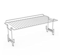 only fire Grille de réchauffement pour plaque de cuisson Blackstone de 43,2 cm, fixation à clip en une étape, portable et amovible