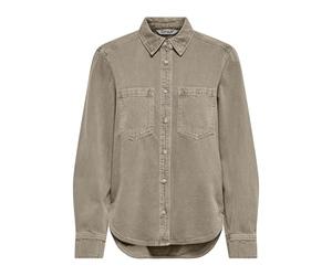 ONLY Fitted Onlsilla L/S T-Shirt ajusté CC PNT, Vaisselle, L Femmes