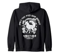 Only Fox God Knows. Nana korobi Ya oki. Fall Seven Times Sweat à Capuche