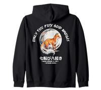 Only Fox God Knows. Nana korobi Ya oki. Fall Seven Times Sweat à Capuche