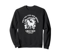 Only Fox God Knows. Nana korobi Ya oki. Fall Seven Times Sweatshirt