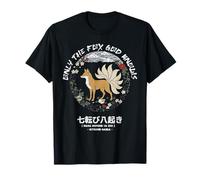 Only Fox God Knows. Nana korobi Ya oki. Fall Seven Times T-Shirt