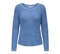 Only - Geena XO L/S Pullover Knit - Femme - Pulls - Bleu - Taille: 42 FR