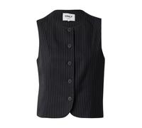 ONLY Gilet de costume 'ONLMALENA-REINA' noir / blanc, Taille 38