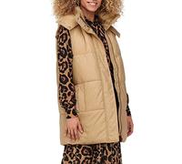ONLY Gilet matelassé ONLDEMY pour femme, Beige, M