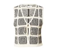 ONLY Gilet 'ONLLOA' beige / noir, Taille L
