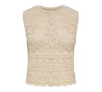 ONLY Gilet 'ONLLUZA' beige, Taille L