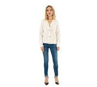 ONLY ONLELLA PIUMO L/S Cardigan CC KNT, Cloud Dancer, M Femme