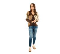 ONLY Gilets Cardigans Noemie Chestnut Cocoa créme/Biscotti Melange M