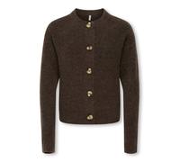 ONLY GIRLS Cardigan 'KOGCAMILLA' chocolat, Taille 146-152