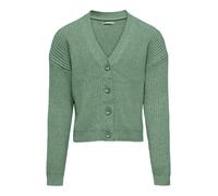 ONLY GIRLS Cardigan vert chiné, Taille 122-128