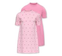 ONLY GIRLS Chemise de nuit 'KMGRila' rose / rose, Taille 92