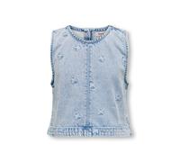 ONLY GIRLS Haut 'KOGFreja' bleu denim, Taille 152