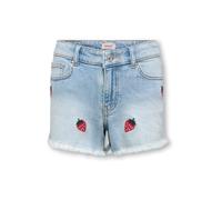 ONLY GIRLS Jean 'KOGROBYN' bleu clair / vert foncé / framboise, Taille 158