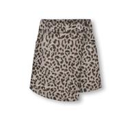 ONLY GIRLS Jupe 'KOGANLIE-NAOMI' beige foncé / chocolat / noir, Taille 158