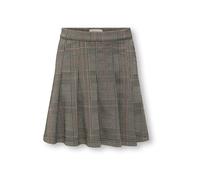 ONLY GIRLS Jupe 'KOGFINE' marron / noir / blanc cassé, Taille 140