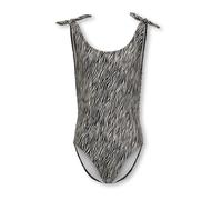 ONLY GIRLS Maillot de bain 'KOGBeach' noir / blanc, Taille 134-140