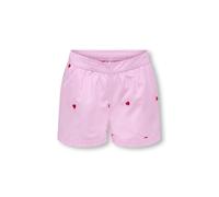 ONLY GIRLS Pantalon 'KOGNEW LINA' rose clair / rouge feu / blanc, Taille 152