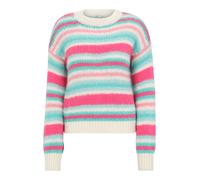 ONLY GIRLS Pull-over 'KOGAlyssa' crème / bleu ciel / rose / rose clair, Taille 122-128