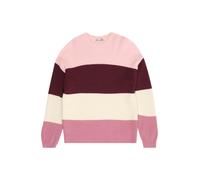 ONLY GIRLS Pull-over 'KOGSandy' crème / violet / mûre / rose, Taille 134-140