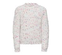 ONLY GIRLS Pull-over 'Ludi Life' bleu / orange foncé / rose clair / blanc, Taille 146-152