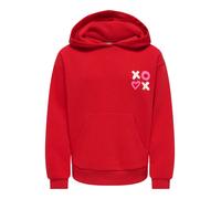 ONLY GIRLS Pull-over 'Marisa Smile' rouge, Taille 122-128