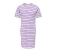 ONLY GIRLS Robe 'KOGKENYA' violet / blanc, Taille 146-152