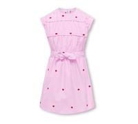 ONLY GIRLS Robe 'KOGNEW LINA' rose / rouge, Taille 164