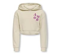 ONLY GIRLS Sweat-shirt jaune / violet, Taille 110-116