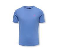 ONLY GIRLS T-Shirt 'KOGBOLETTE' saphir / jaune / rose / blanc, Taille 134-140