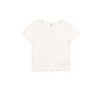 Only T-shirt KOGNella col rond manches courtes écru Taille 122-128 pour fille