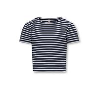 ONLY GIRLS T-Shirt 'KOGNella' marine / blanc, Taille 158-164