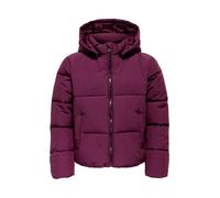 ONLY GIRLS Veste d’hiver 'KOGDolly' bourgogne, Taille 116