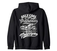 Only Grandads Ride Motorcycles Phrase pour les grand-père Sweat à Capuche