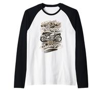 Only Grandpas Ride Motorcycles Phrase pour Les Grand-père Manche Raglan