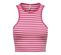 ONLY Haut 'BELIA' crème / cyclamen, Taille XXL