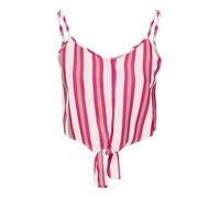 ONLY Haut 'CARO' gris / rose / blanc, Taille XXL