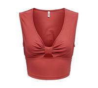 ONLY Haut 'Jany' rouge rouille, Taille XL