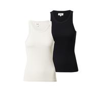 ONLY Haut 'LINDSAY' beige / noir, Taille XL