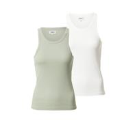 ONLY Haut 'Lindsay' vert pastel / blanc, Taille XS
