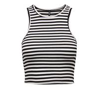 ONLY Haut 'ONLBelia' noir / blanc, Taille XL